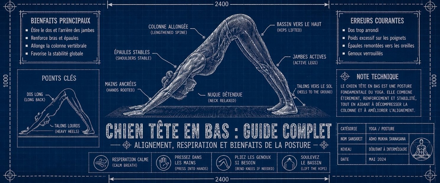 Chien tête en bas - Guide complet