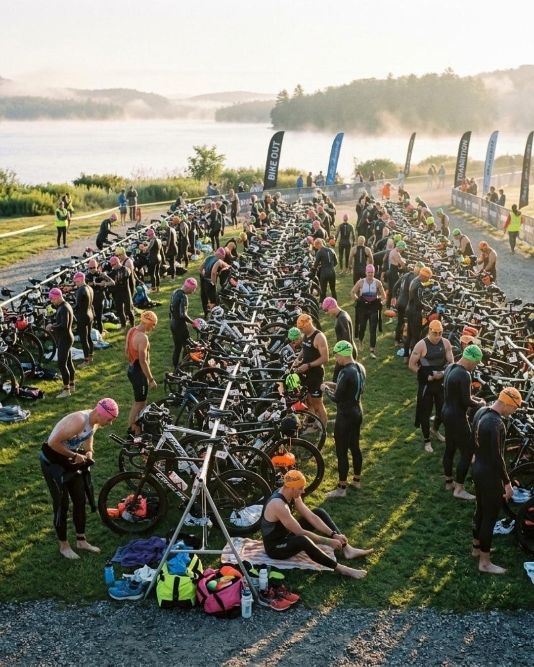 Ein Startblock bei einem Straßenlauf — Website-Erstellung für Lauf- und Trailclubs
