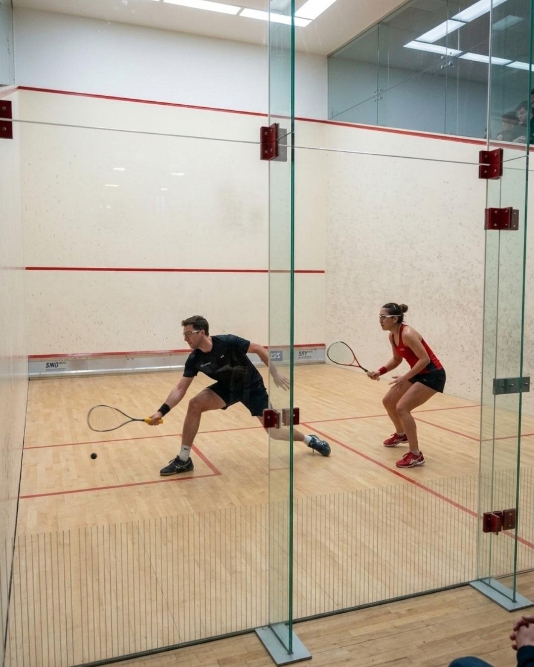 Ein Squash-Ballwechsel von außen gesehen — Website-Erstellung für Squash-Clubs